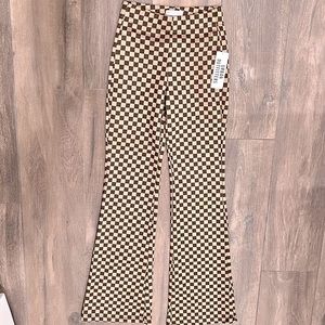 Checker Print Pants URBAN OUTFITTERS